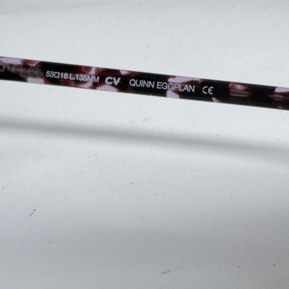 BCBGMAXAZRIA Quinn Eggplant Eyeglasses Frame 53-16-135mm H16703 - Picture 6 of 7